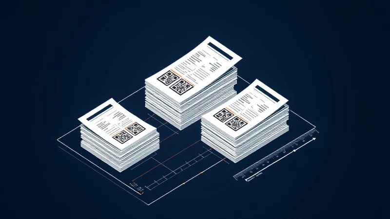 Illustration mehrerer Belege mit QR-Code aus der Schweiz, Deutschland und Österreich