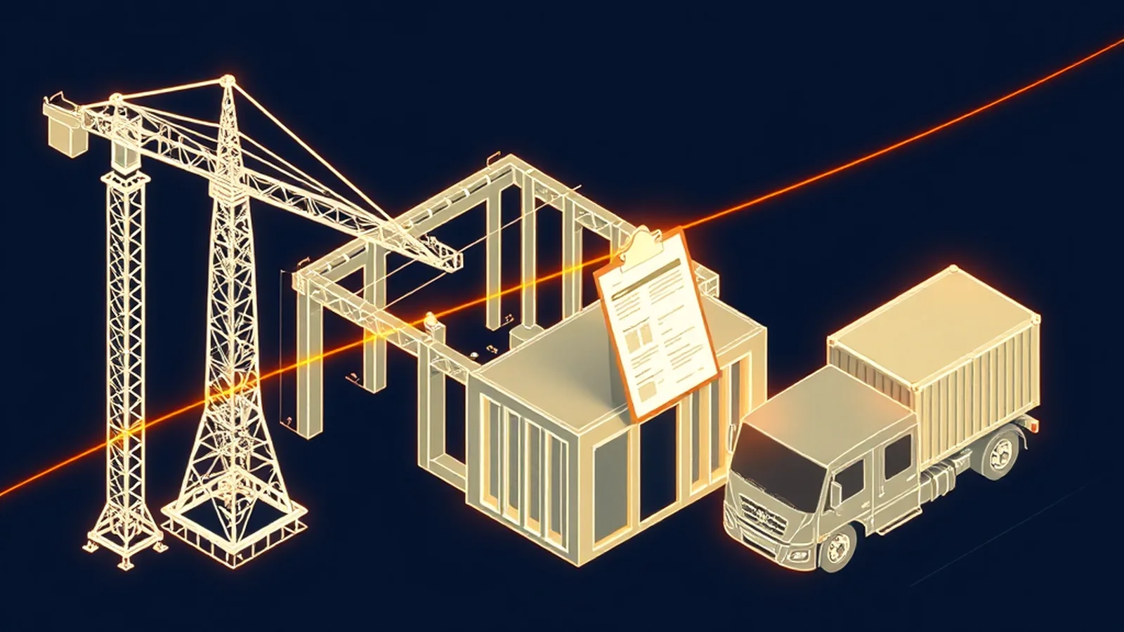 Bauwirtschaft, Illustration